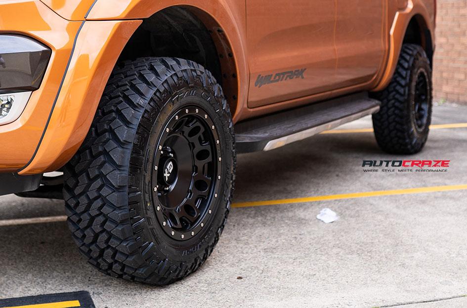 FORD RANGER HOLESHOT XD SATIN BLACK